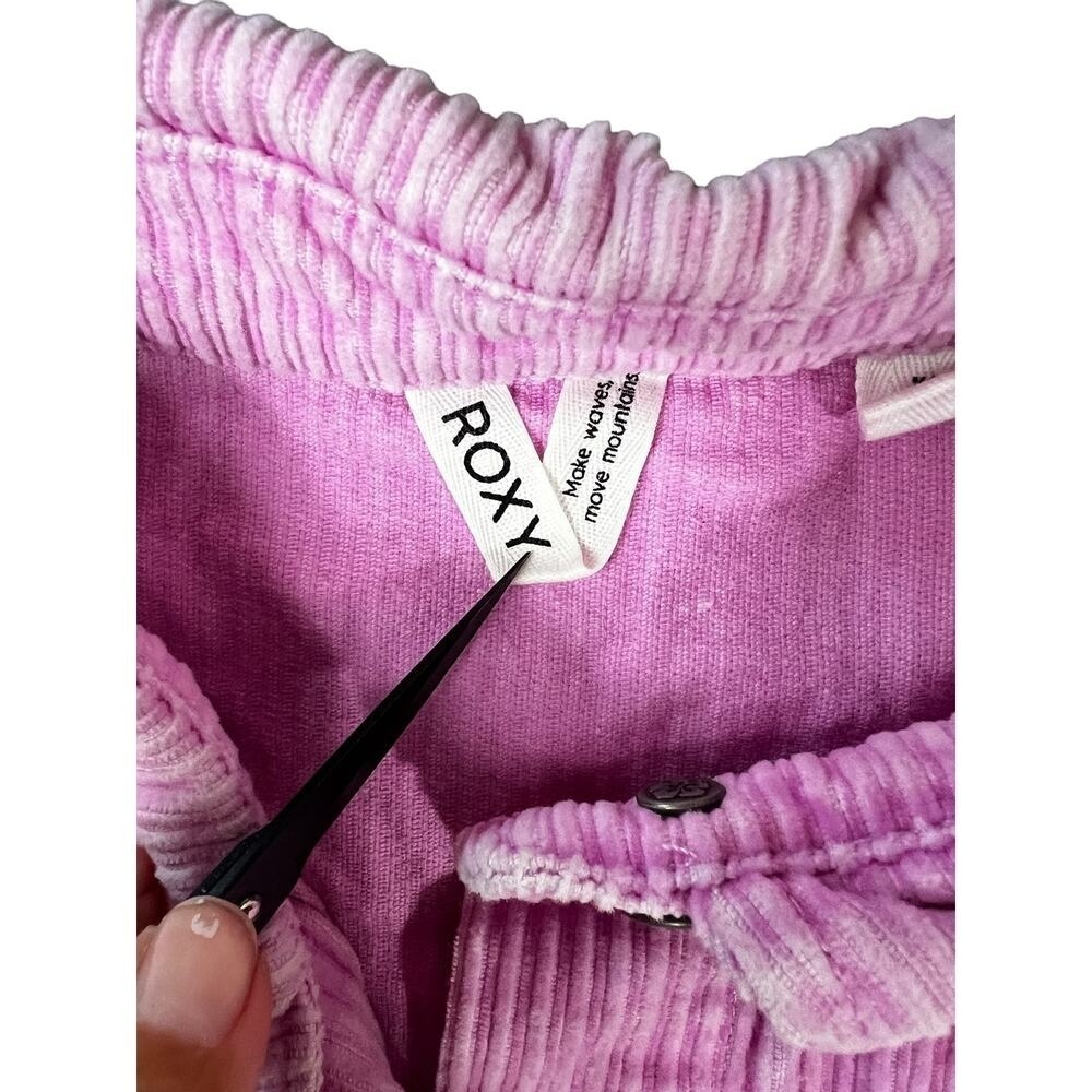 Roxy Women's Shacket Oversized Button Front Long … - image 2